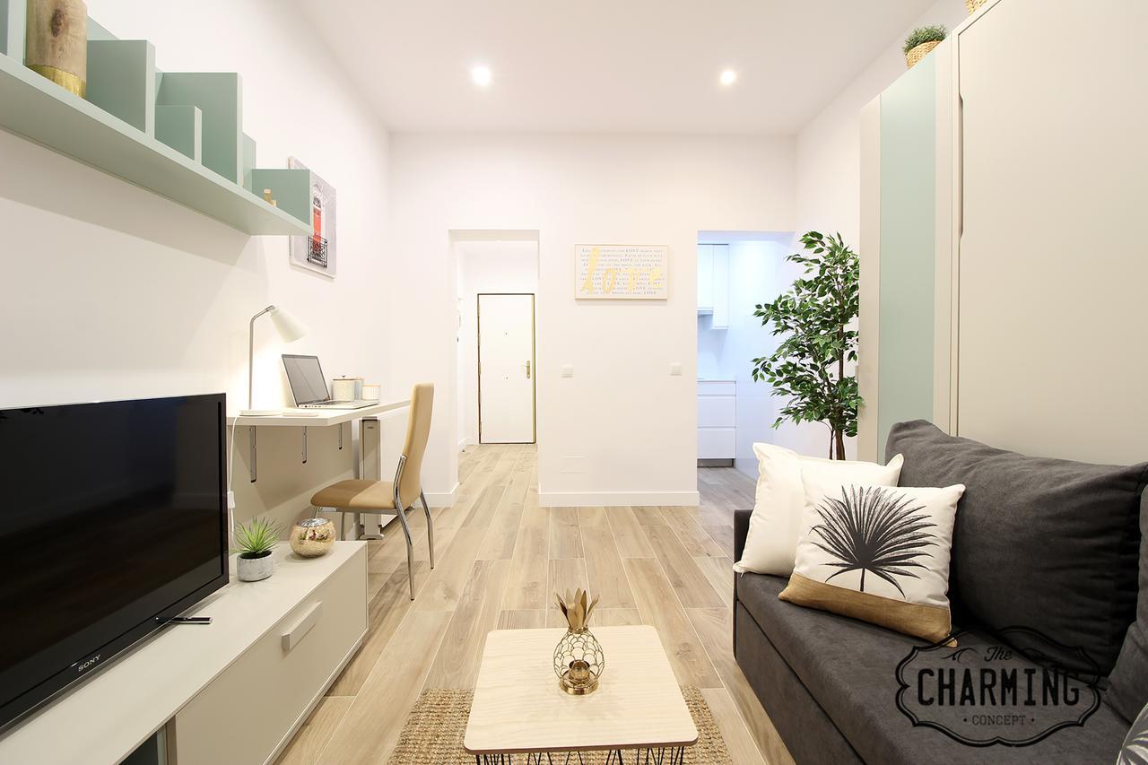 Charming Puerta Del Sol Appartement Madrid Buitenkant foto